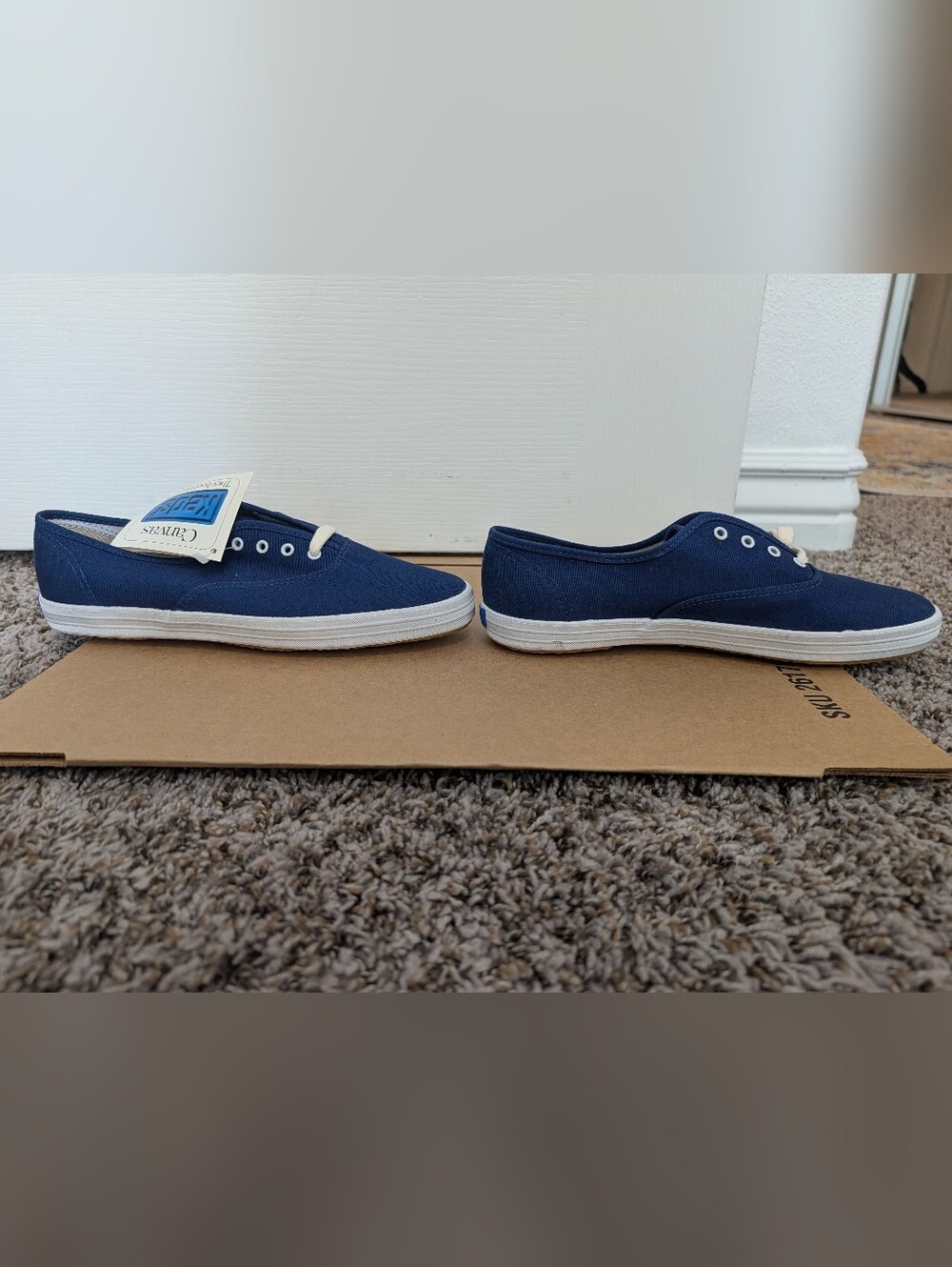NWT Keds Champion Point Low Lace-Up Canvas Tennis Shoes - Picture 4 of 14